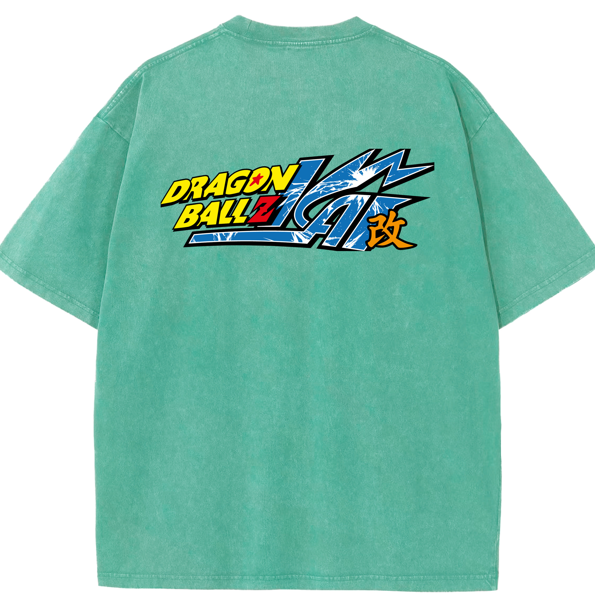 （画像用） ドラゴンボール DRAGON BALL 綿100% ヴィンテージ風 半袖Tシャツ（背面プリント）